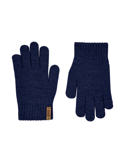 Merino wool-blend gloves Navy Blue 948