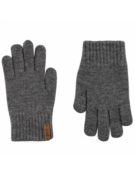 Merino wool-blend gloves Light Grey 967