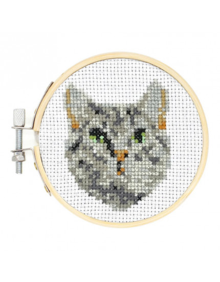 Набір для вишивання Tabby Cat Mini