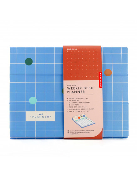 Magnetic Week Desk Planner Inkerie 4