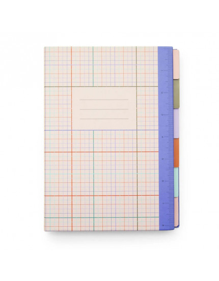 Блокнот з лінійкою