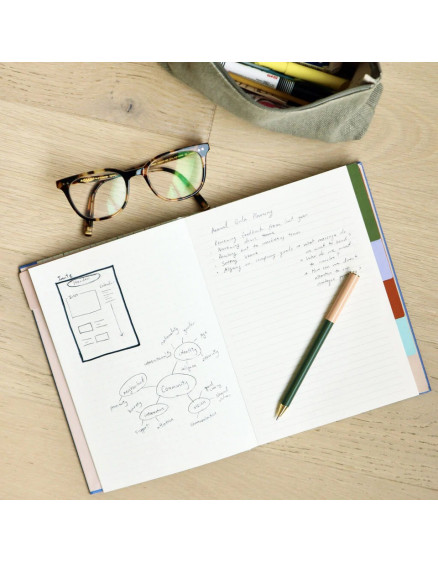 Блокнот з лінійкою 3