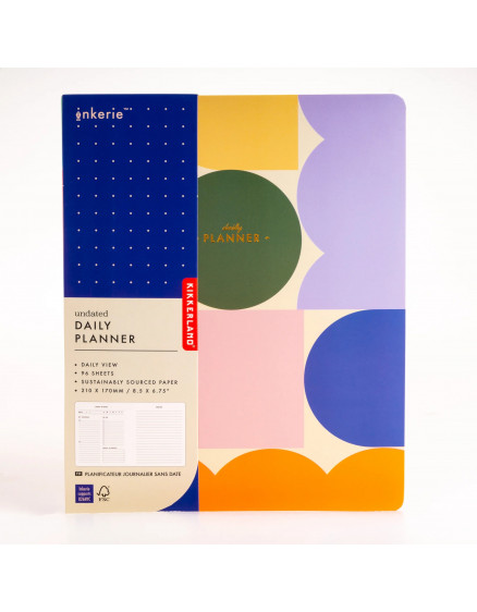 Inkerie Undated Daily Planner 2