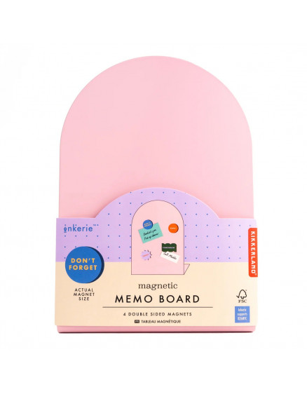 Inkerie Pink Magnetic Memo Boa 2