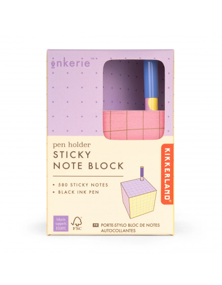 Блок стікерів з ручкою 4