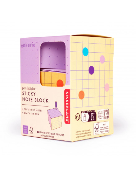 Блок стікерів з ручкою 2