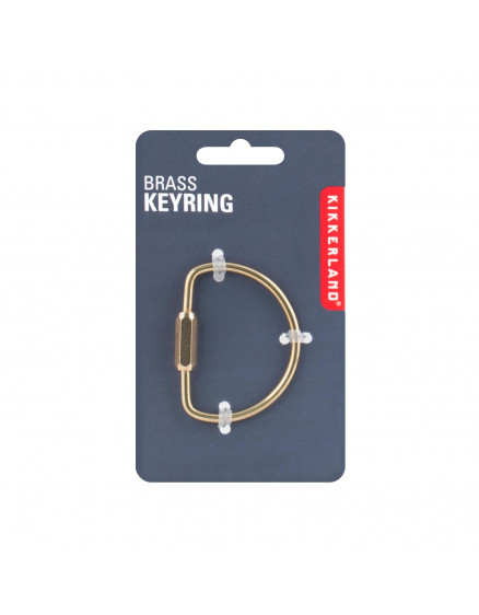 Brass Keyring 3