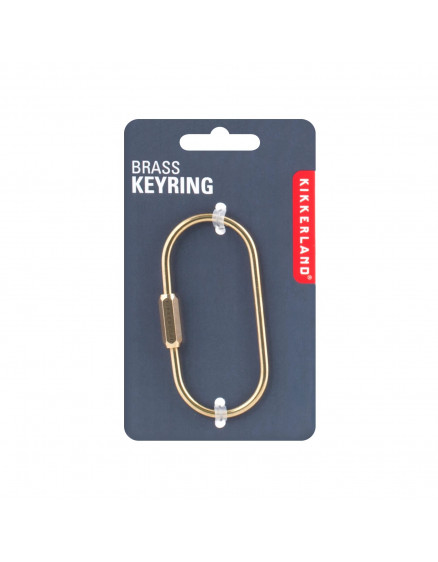 Brass Keyring 4