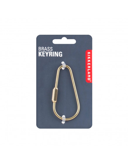 Brass Keyring 2
