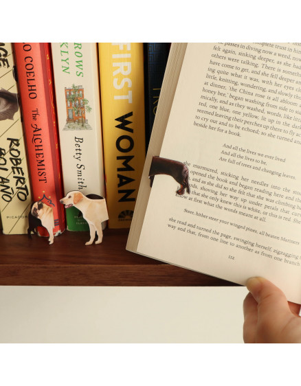 Magnetic Dog Bookmarks 2