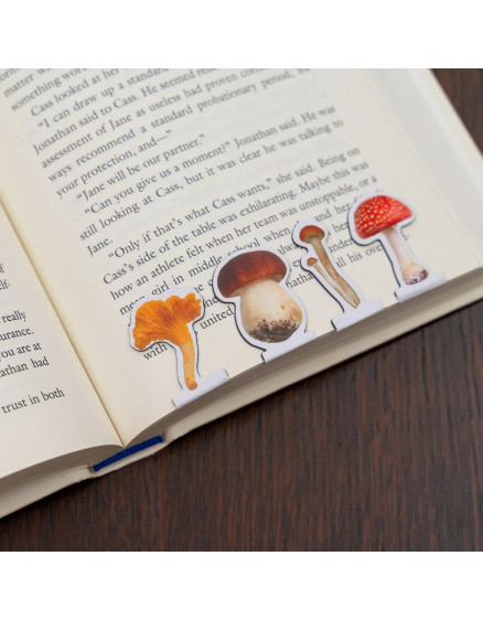 Mushroom Magnetic Bookmarks  4