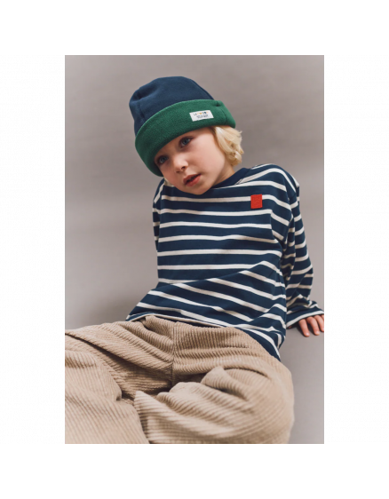 Luciano Fleece Beanie Classic Navy 2