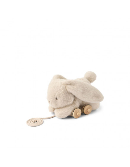 Pera Rabbit Pull Along Toy Mist