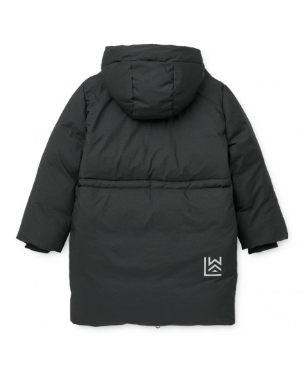 Bille Long Down Jacket Black 2