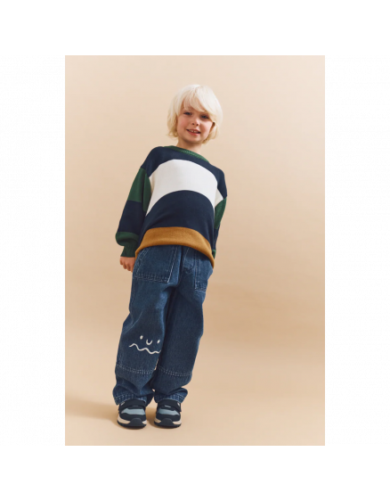 Светр Orlane Stripe Navy 2