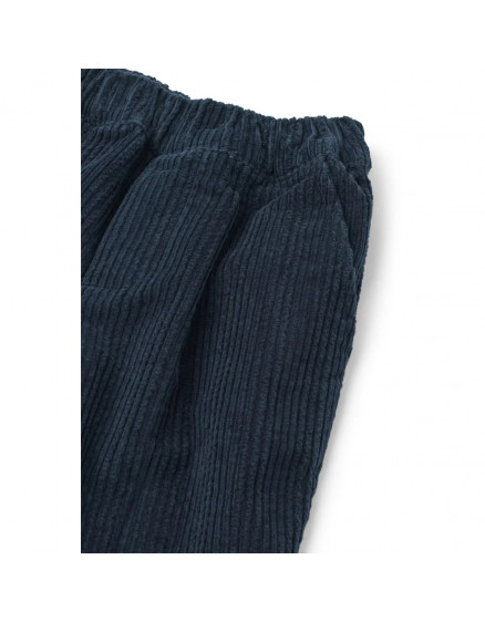 Borris Corduroy Pants Classic Navy 2