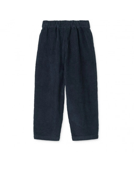Borris Corduroy Pants Classic Navy 3