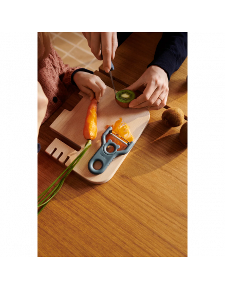 Pertense Peeler & Knife Set Whale blue 2