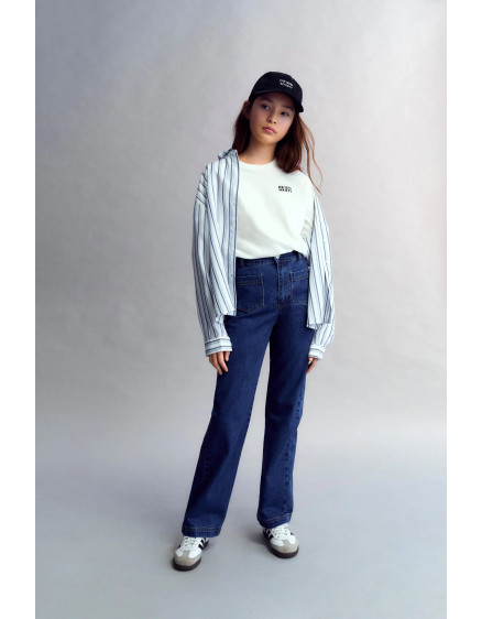 Сорочка Estela Teen Navy Stripes 2