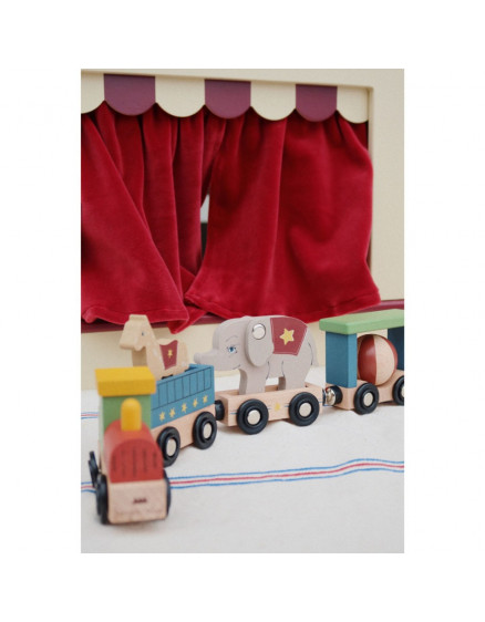 Дерев'яний потяг Animal Multi 2