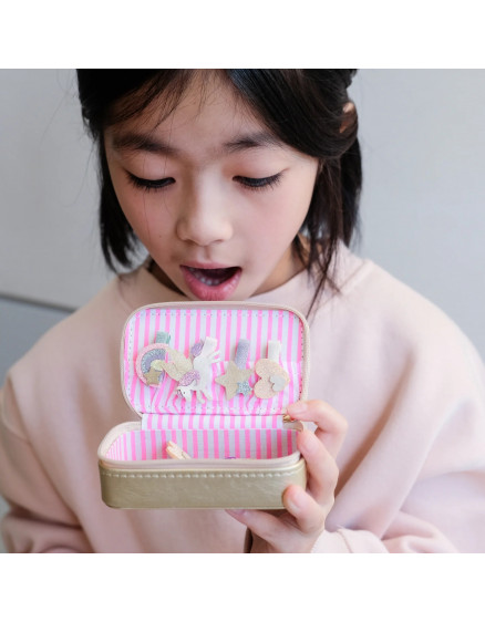 Mini Jewellery Box Gold Mini 4