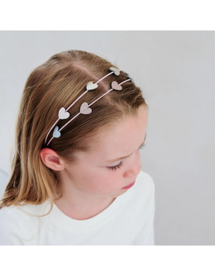 Обруч Heart Double Alice Pink 2