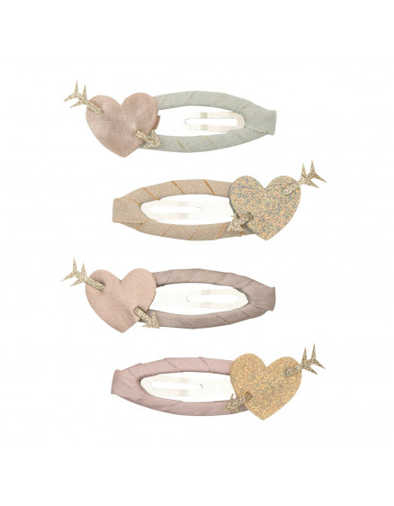 Cupid Heart Clic Clacs Pink