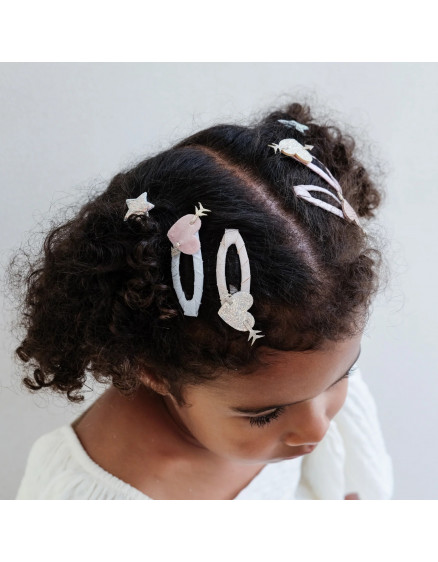 Cupid Heart Clic Clacs Pink 4