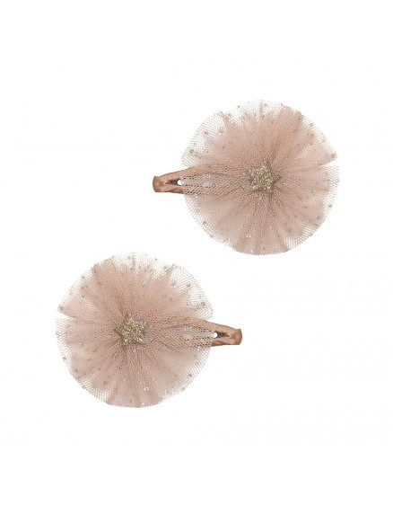 Ballerina Star Clips Neutral