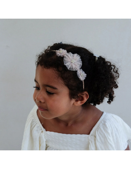 Обруч Tulle Rosette Alice Neutral 2