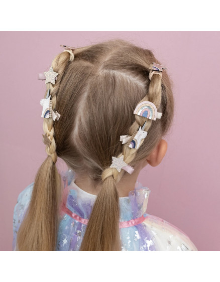 Celeste Unicorn Mini Clips Pink 5