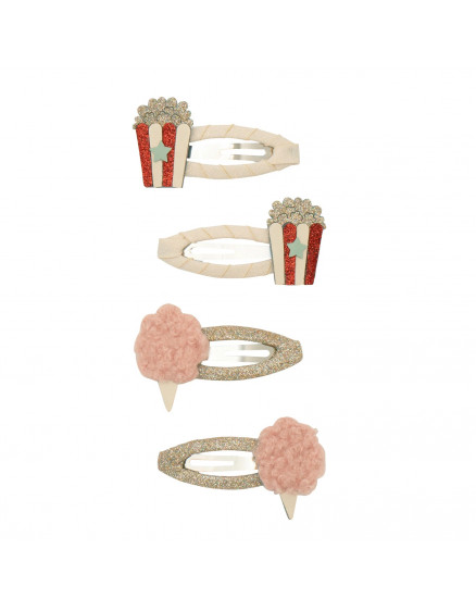 4 х Заколки Popcorn & Candyfloss Multi