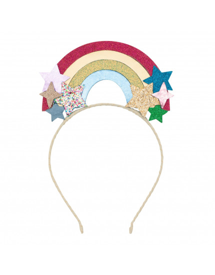 Rainbow Headdress Bright