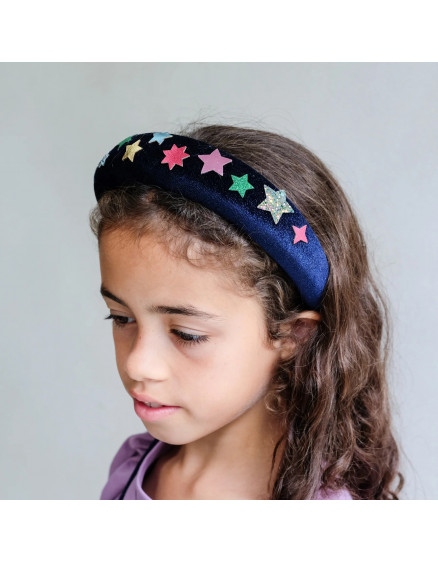 Constellation Velvet Padded Alice Navy 3