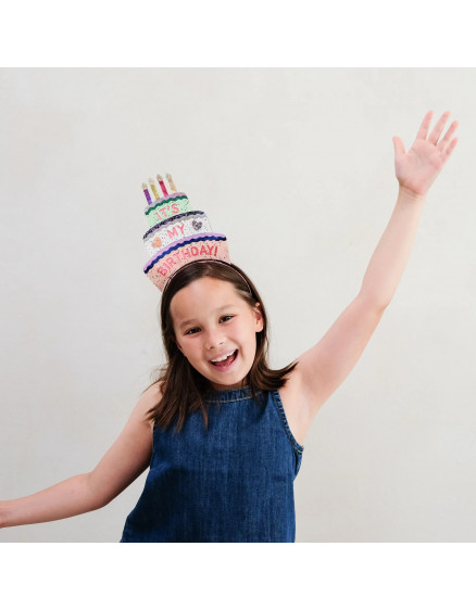 Birthday Cake Headdress Multi 2