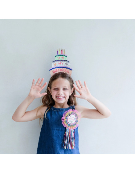 Birthday Cake Headdress Multi 4