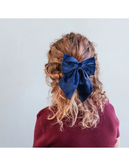 Stripe Agnes Bow Clips Multi 4