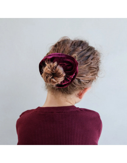 Giant Tartan Scrunchies Red 3
