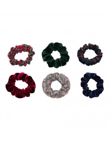 6 x Резинки Mixed Scrunchie Multi
