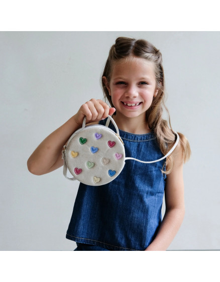 Jazzy Hearts Velvet Bag 3