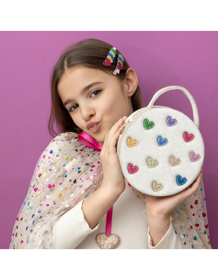 Jazzy Hearts Velvet Bag 2