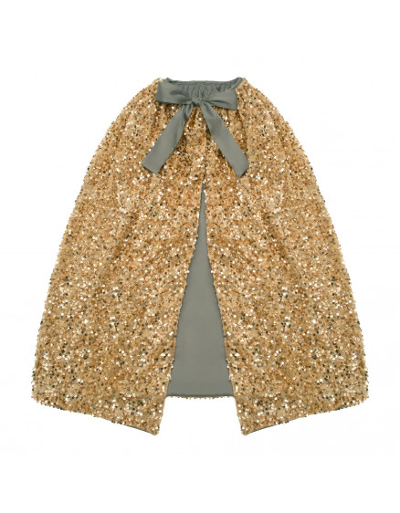 Sequin Cape Gold
