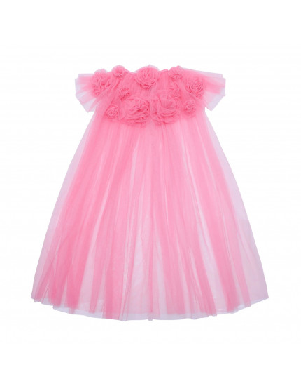 Кейп Pink Ruffle Flower