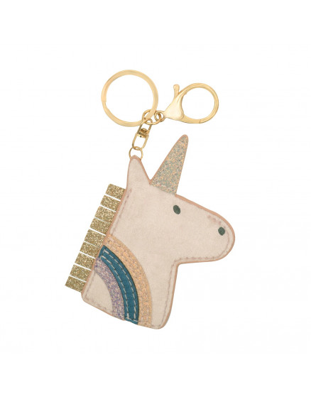 Unicorn Keyring Pink