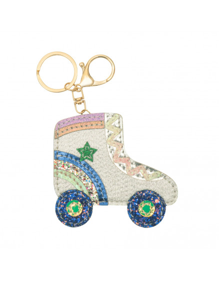 Rollerskate Keyring Multi