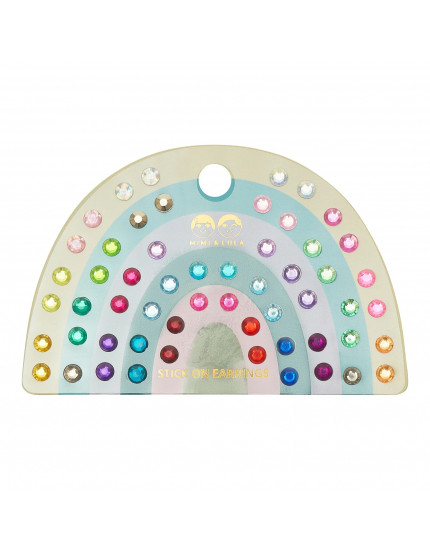 Bright Gem Stick on Earrings