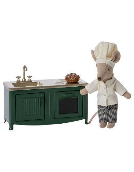 Kitchen Mouse Dark Green 2