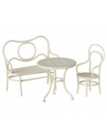 Café set, Mouse Small - Off white