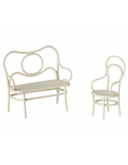 Café set, Mouse Small - Off white 3