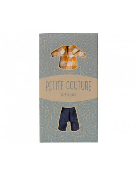 Yellow Checked Shirt and Pants Dad mouse 3